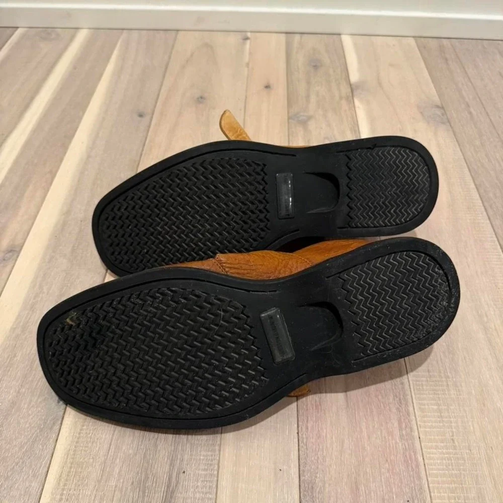 VINTAGE MADE IN BRAZIL Johnson and Murphy leather sandal shoes Sz 11